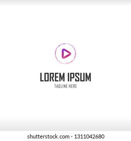 Arrow Media Play Abstract Creative Technology Business Modern Logo