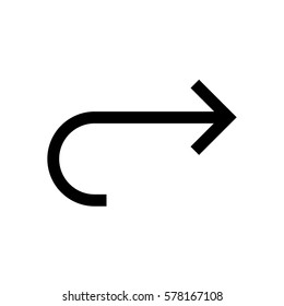 Arrow mini line, icon, background and graphic. The icon is black and white, linear  flat, vector, pixel perfect, minimal, suitable for web and print. 