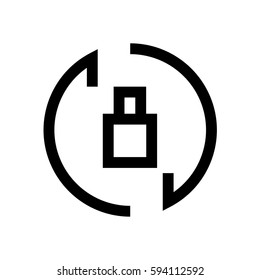 Arrow mini line, icon, background and graphic. The icon is black and white, linear  flat, vector, pixel perfect, minimal, suitable for web and print. 