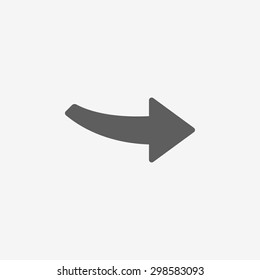 Arrow modern icon