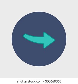 Arrow modern icon