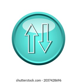 arrow modern icon graphic vector