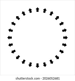 
Arrow Motifs Pattern Circle-Shaped. Decoration for Interior, Exterior, Carpet, Textile, Garment, Cloth, Silk, Tile, Plastic, Paper, Wrapping, Wallpaper, Pillow, Sofa, Background, Ect. 