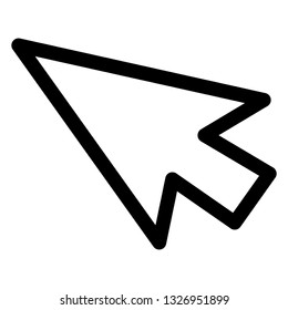 arrow mouse cursor icon