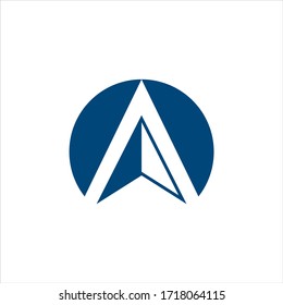 Arrow Navigate Compass Logo Template Illustration Design Illustration Design. 
