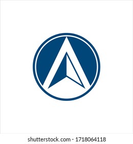 Arrow Navigate Compass Logo Template Illustration Design Illustration Design Design. 
