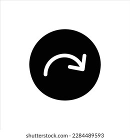 Pfeilsymbol mit isoliertem Vektorgrafik und transparentem Hintergrund.