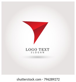 Arrow & Navigation Logo. Symbol & Icon Vector Template.