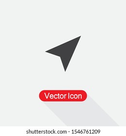 Arrow Navigator IconVector Illustration Eps10