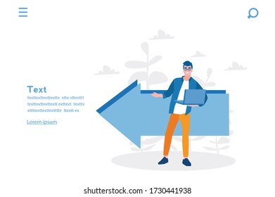 Arrow Next Left Vector illustration for web banner, infographics, mobile. 