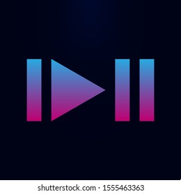Arrow nolan icon. Simple glyph, flat vector of arrows icons for ui and ux, website or mobile application
