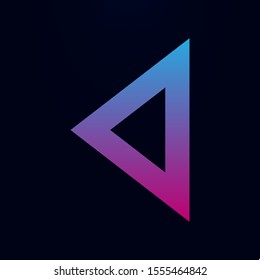 Arrow nolan icon. Simple glyph, flat vector of arrows icons for ui and ux, website or mobile application