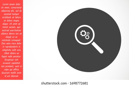 arrow on the scale web icon. vector design.arrow on the scale web icon. vector design.scale chart vector icon , Lorem ipsum flat design