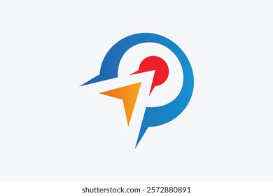 Arrow On Target Logo Design Element