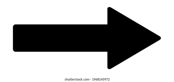 arrow on a white background