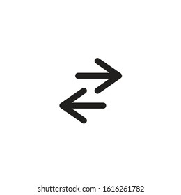 Arrow Outline Icon Style for Web User Interface