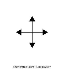arrow outline icons . vector icon