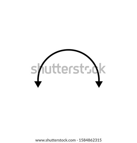 arrow outline icons . vector icon