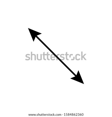 arrow outline icons . vector icon