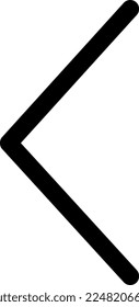 arrow outline left back return