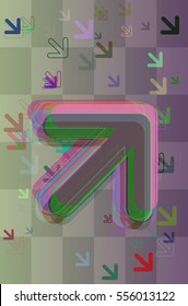 arrow pattern background