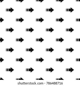 Arrow pattern seamless repeat vector illustration for any design