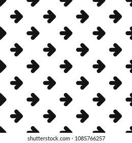 Arrow pattern vector seamless repeating for any web design