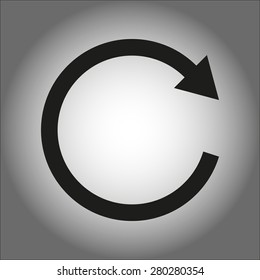 Arrow pictogram refresh reload rotation