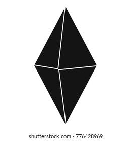 Arrow pin icon. Simple illustration of arrow pin vector icon for web