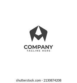 Arrow Plus A Initial Business Logo Design