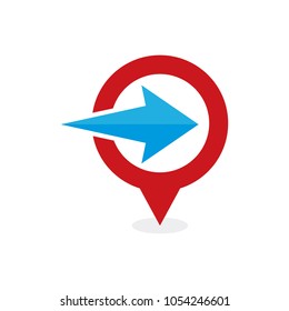 Arrow Point Logo Icon Design
