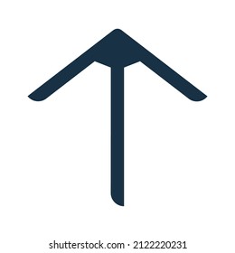 Symbol für Pfeilbewegung oder Punktbewegung