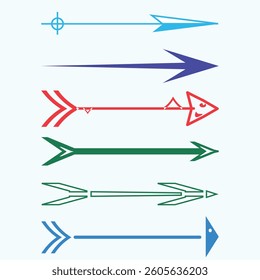 An arrow is a pointed projectile typically shot from a bow. It consists of a shaft, tip, and fletching. Arrows are used in archery, hunting, and warfare, and also hold symbolic meaning in various cult