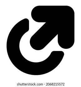 Arrow, pointer, cursor icon and symbol
