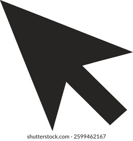 Arrow pointer icon design vector template