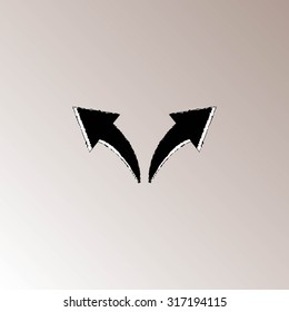  arrow  pointer icon vector