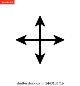 arrow pointer icon vector design