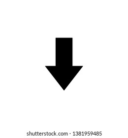 Arrow Pointer Mark Icon Vector Illustration - Vector