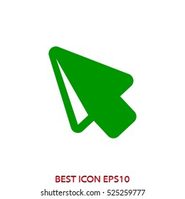 arrow, pointer, vector icon, eps10