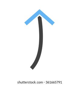Arrow Pointing Up