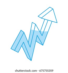 Arrow pointing right 3D