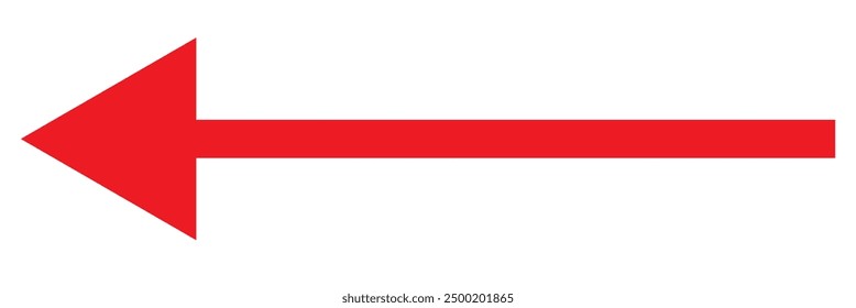  arrow pointing right. Long, straight-line arrow icon in white. Graphic illustration for direction symbols, up and down signs