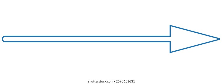 
arrow pointing right on white background. 1176