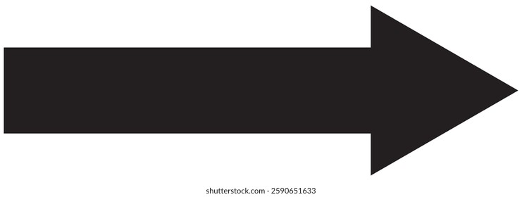 
arrow pointing right on white background. 1176