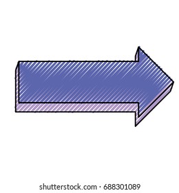 Arrow pointing symbol