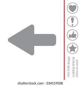 Arrow points to the left