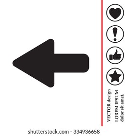 Arrow points to the left