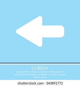 Arrow points to the left