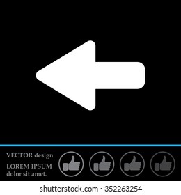 Arrow points to the left