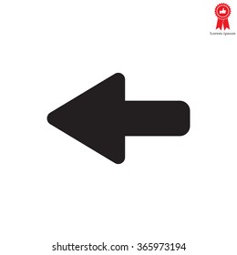 Arrow points to the left